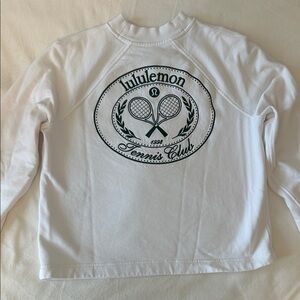 lululemon athletica Tennis Club Terry sweatshirt with Emblem 4